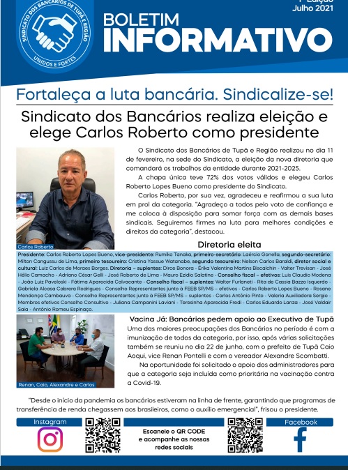 Página Principal - Sindicato dos Bancários de Presidente Prudente